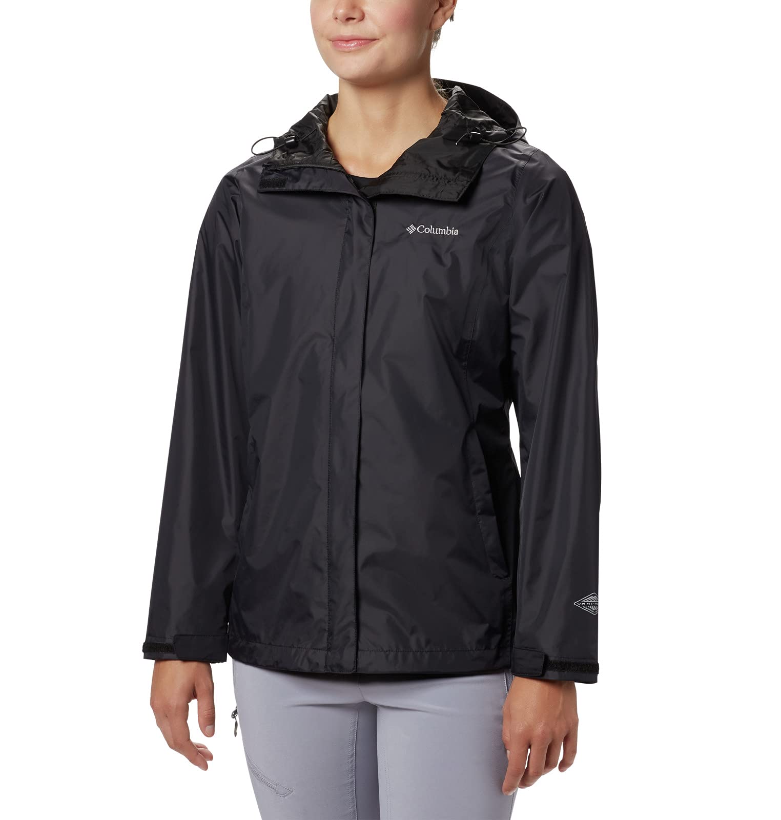 columbia Womens Arcadia II Jacket, Black, X-Large