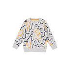 Pepe Jeans BoyS Pure Cotton Crew Neck Sweatshirt (Pb581574_Ecru White