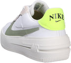 NIKE Women's Sneaker, White Sail Volt Oil Green, 7