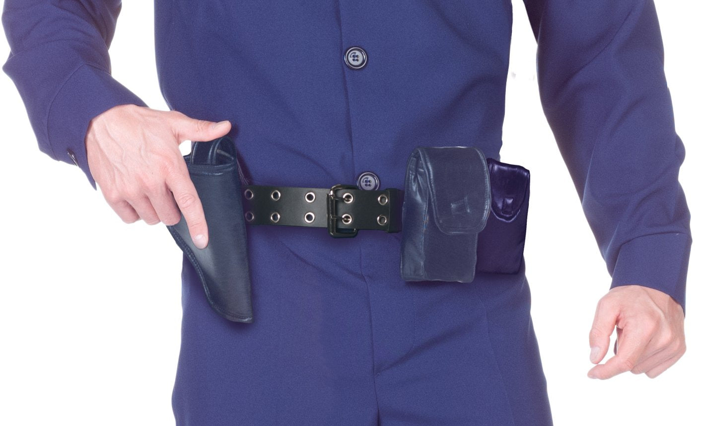 Underwraps Costumes Unisex Police Utility Belt Costume, Black, One Size