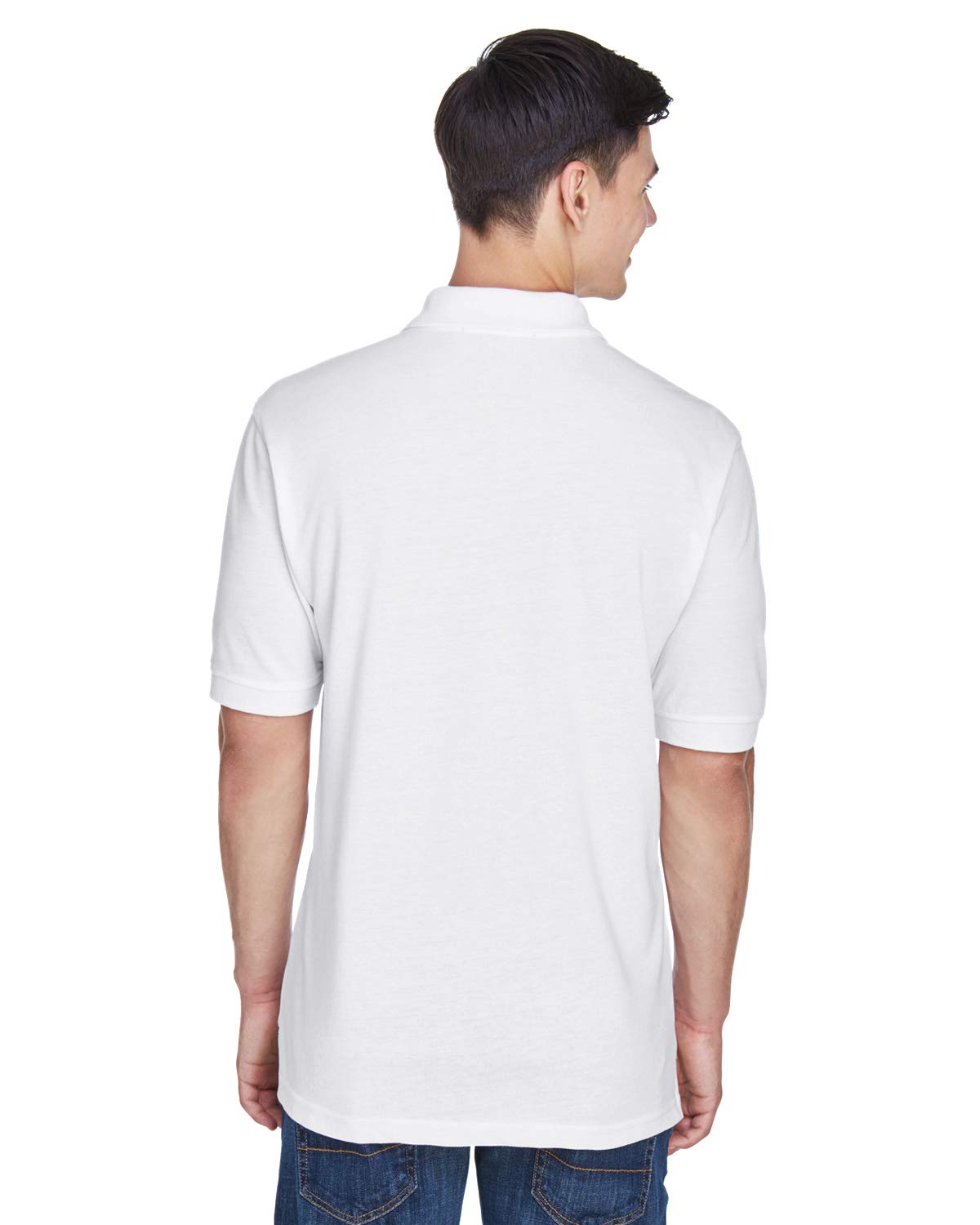 Mens 56 oz Easy BlendPolo - WHITE - XS(D0102H7NVQP)