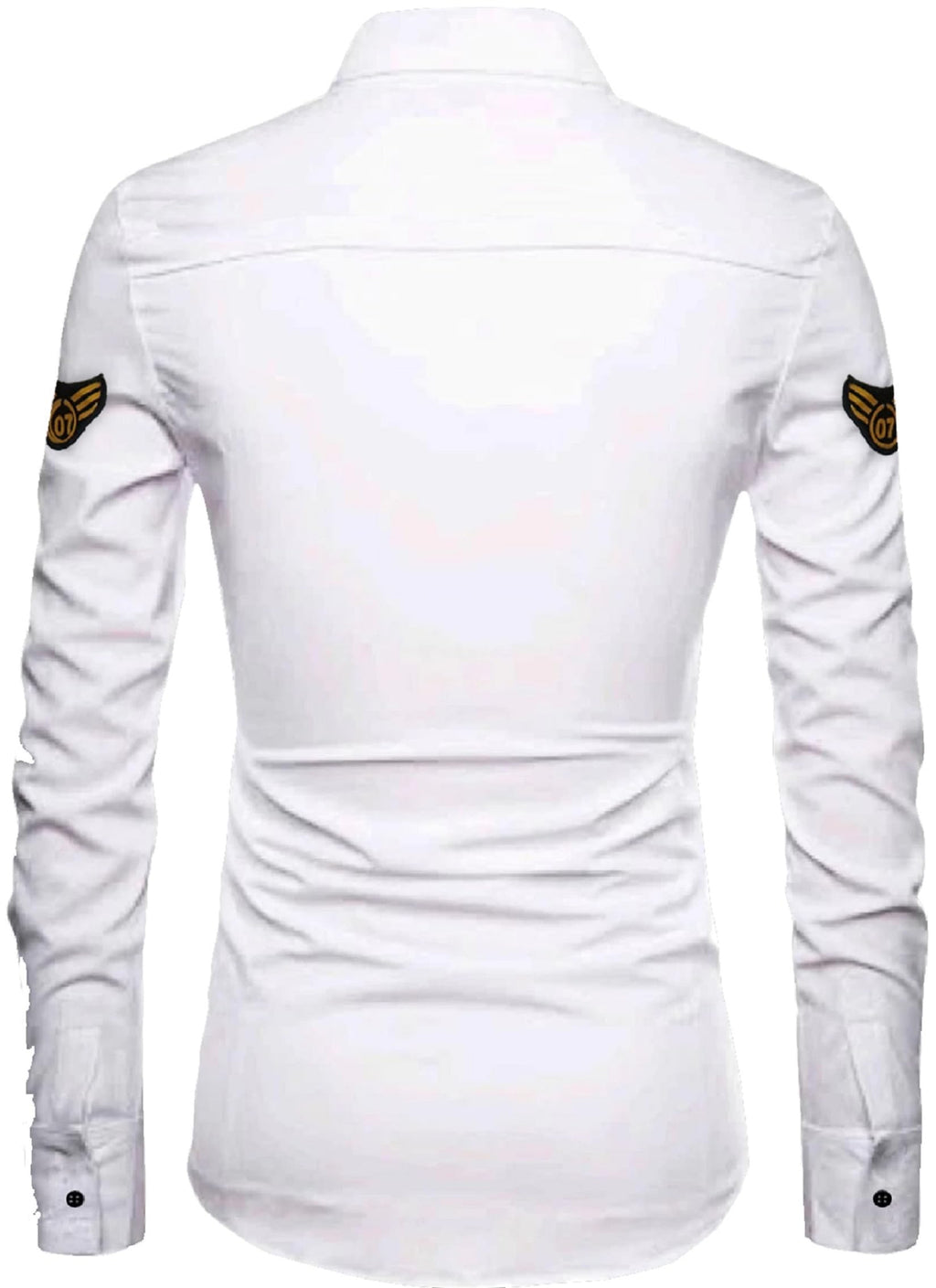 Kadiyu MenS Cotton Blend Shirt With Pockets Full Sleeves Round Collar Neck Botton Down Closure Solid Pattern Relaxed Fit And St