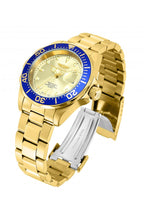 Invicta Men's 14124 Pro Diver Gold Dial 18k Gold Ion-Plated Stainless Steel Watch