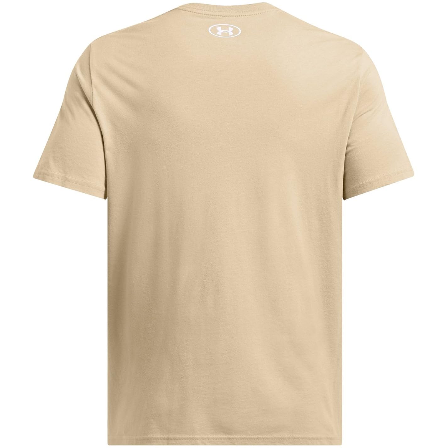 Under Armour Men's Sportstyle Left Chest Short-Sleeve T-Shirt , (300) City Khaki / / White , Small