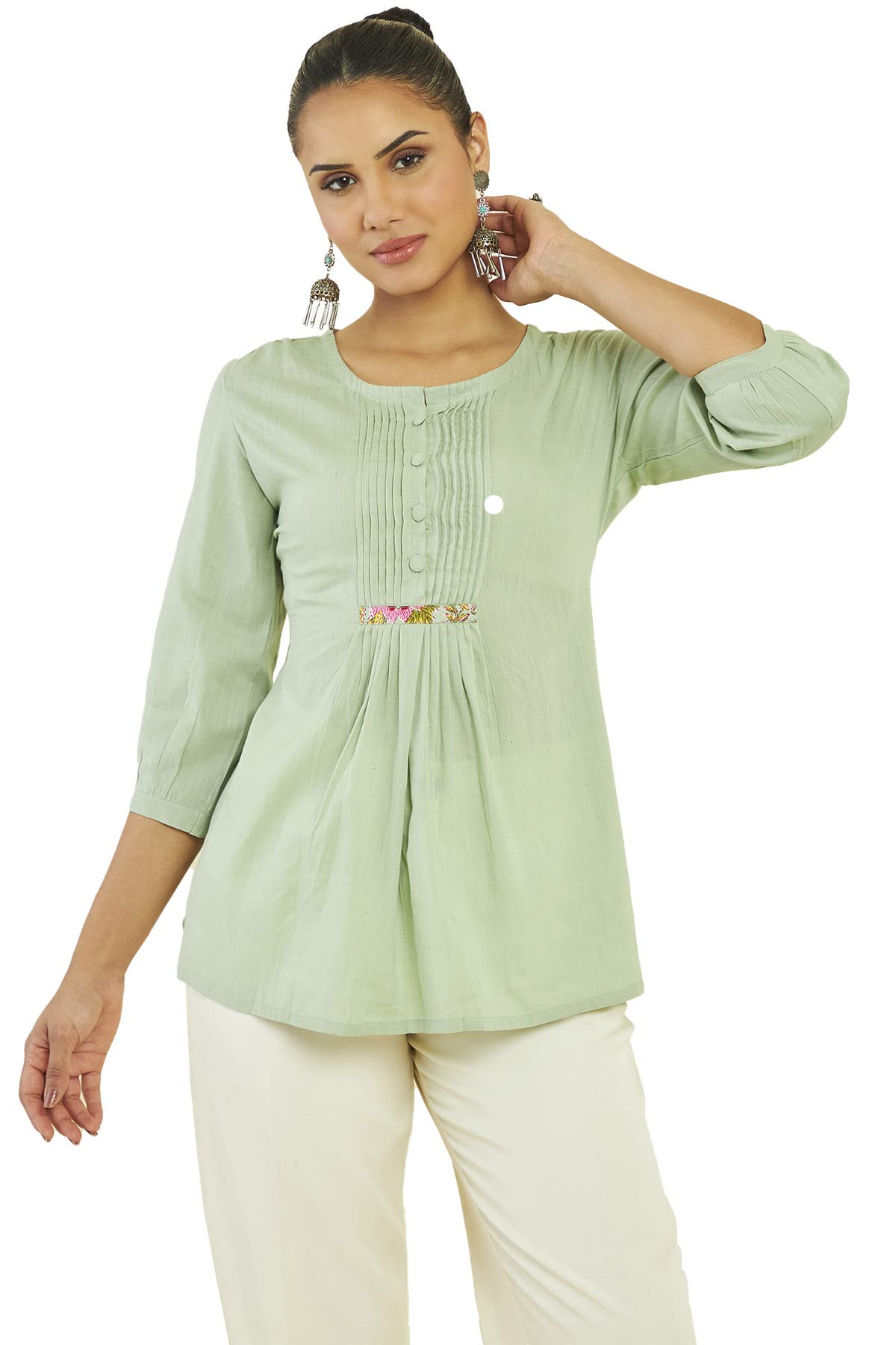 Soch Women Cotton Solid Dress