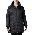 Columbia Women's Mighty Lite Hooded Jacket, Black, Small