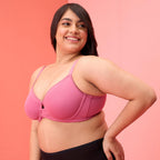 Nykd Everyday Cotton Bra For Women Daily Use, Medium Coverage, Wired, Lightweight-Adjustable Straps Bra - Full Coverage, Nyb263,