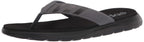 adidas,mens,Comfort Flip Flop,Black/Grey/Grey,10