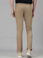 AVANOVA Mens Solid Linen Khakhi Trousers Light Business Style Slightly Stretch Straight Leg Pants for Outdoor Casual Daily Trou