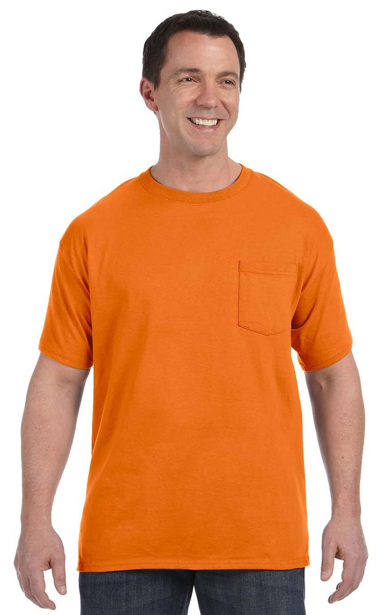 Mens Authentic-T Pocket T-Shirt - ASH - S(D0102H7KW78)