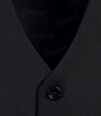 Gioberti Boy's 4 Button Formal Suit Vest, Black, Size 14