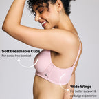 Nykd (Nyb198 Cotton Lightly Padded & Non Wired T-Shirt Bra For Women | Medium Coverage Bra With Soft Detachable Straps | Ideal F