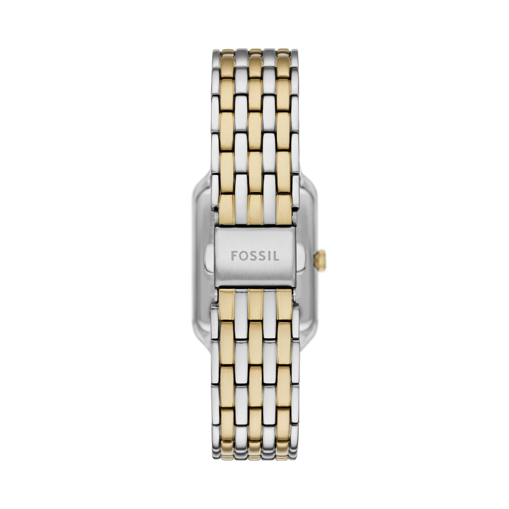 Fossil Women's Raquel Three-Hand Date Two-Tone Stainless Steel Watch and Bracelet Set