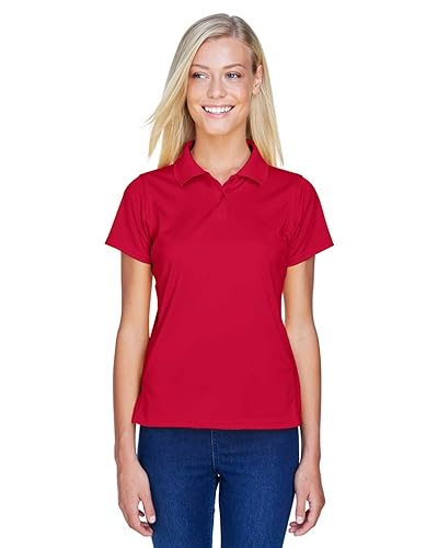 Ladies 4 oz Polytech Polo - WHITE - S(D0102H76NDJ)