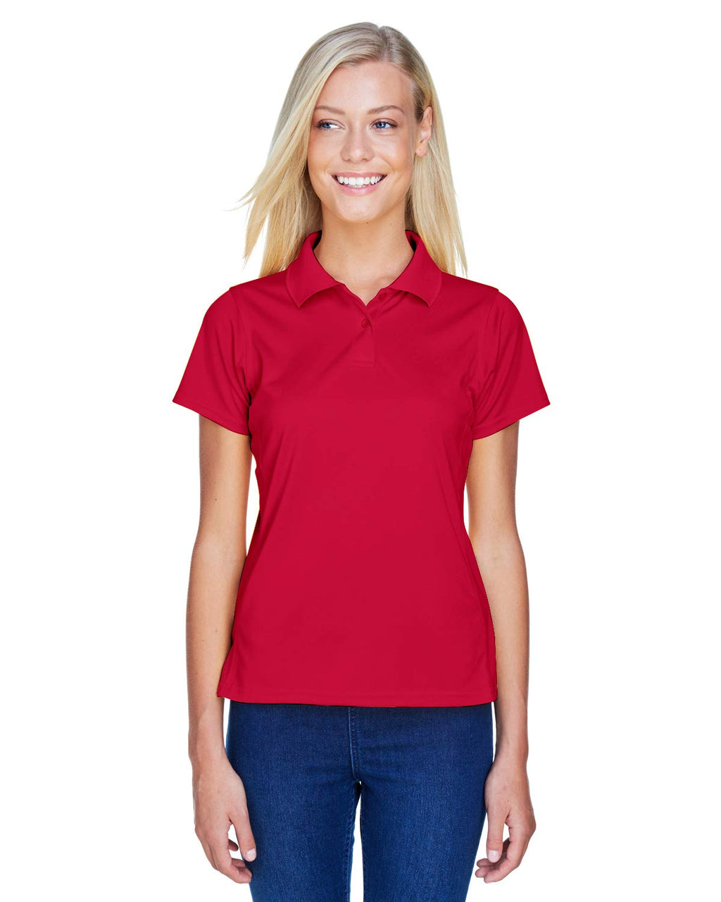 Ladies 4 oz Polytech Polo - WHITE - S(D0102H76NK6)