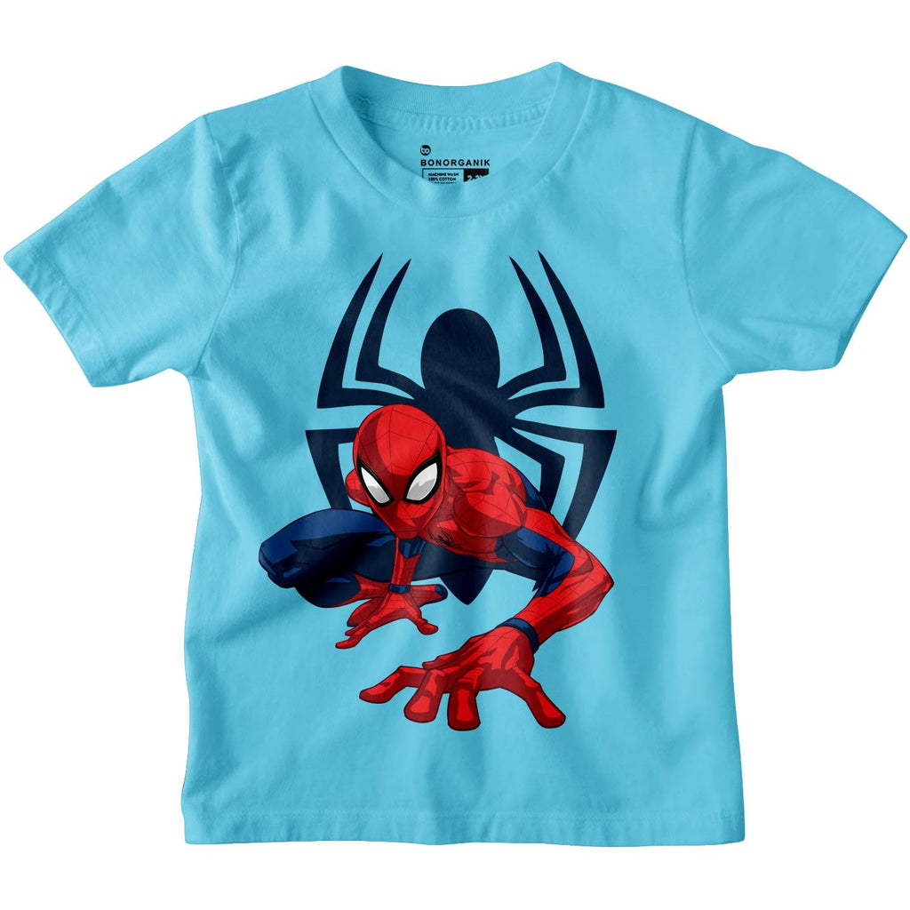 Bon Organik BoyS Cotton Regular Fit T-Shirt (Bon11237_Multi, 8-9 Years