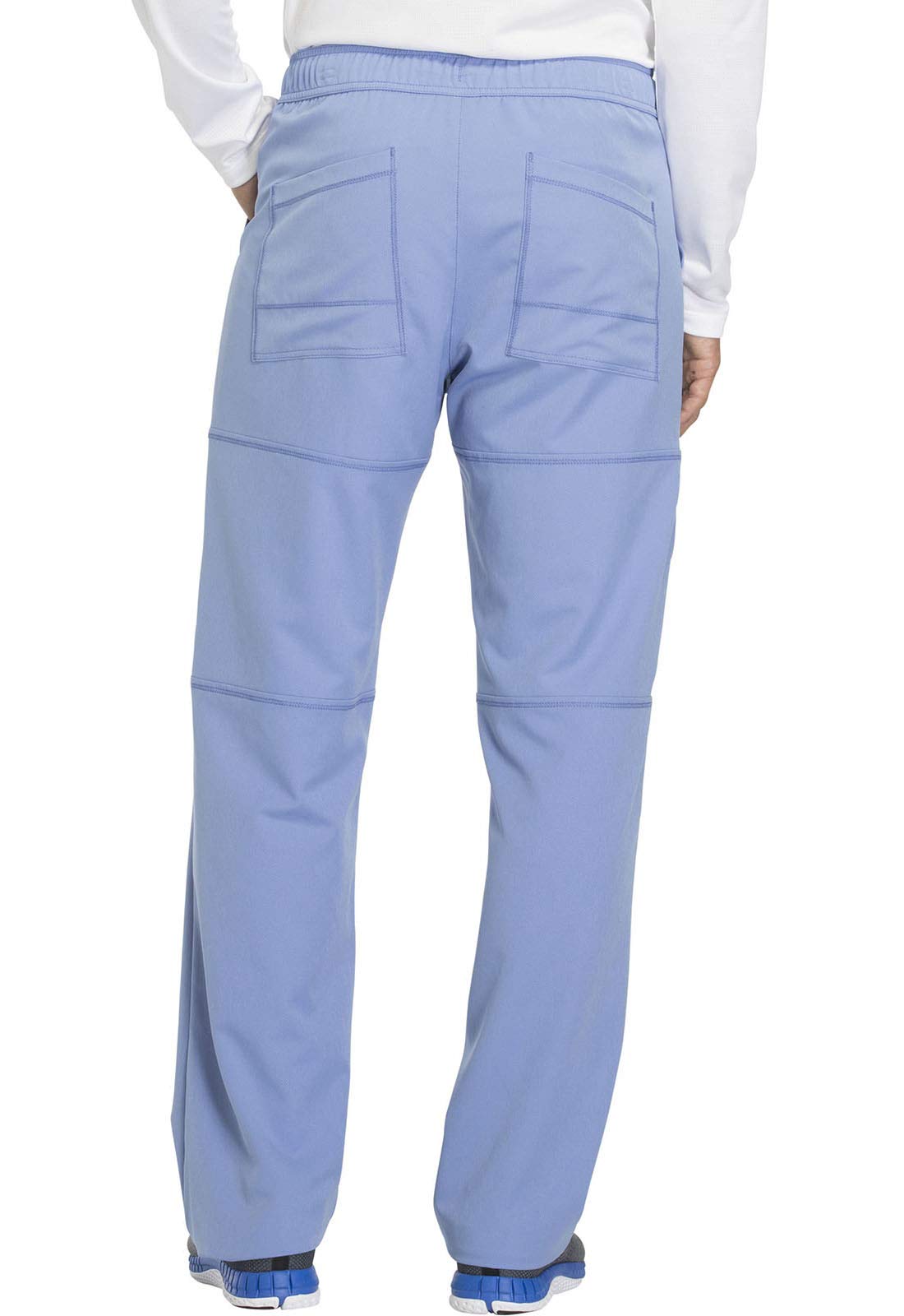 Dickies Dynamix Men Scrubs Pant Zip Fly Cargo Plus Size DK110S, 3XL Short, Ciel Blue