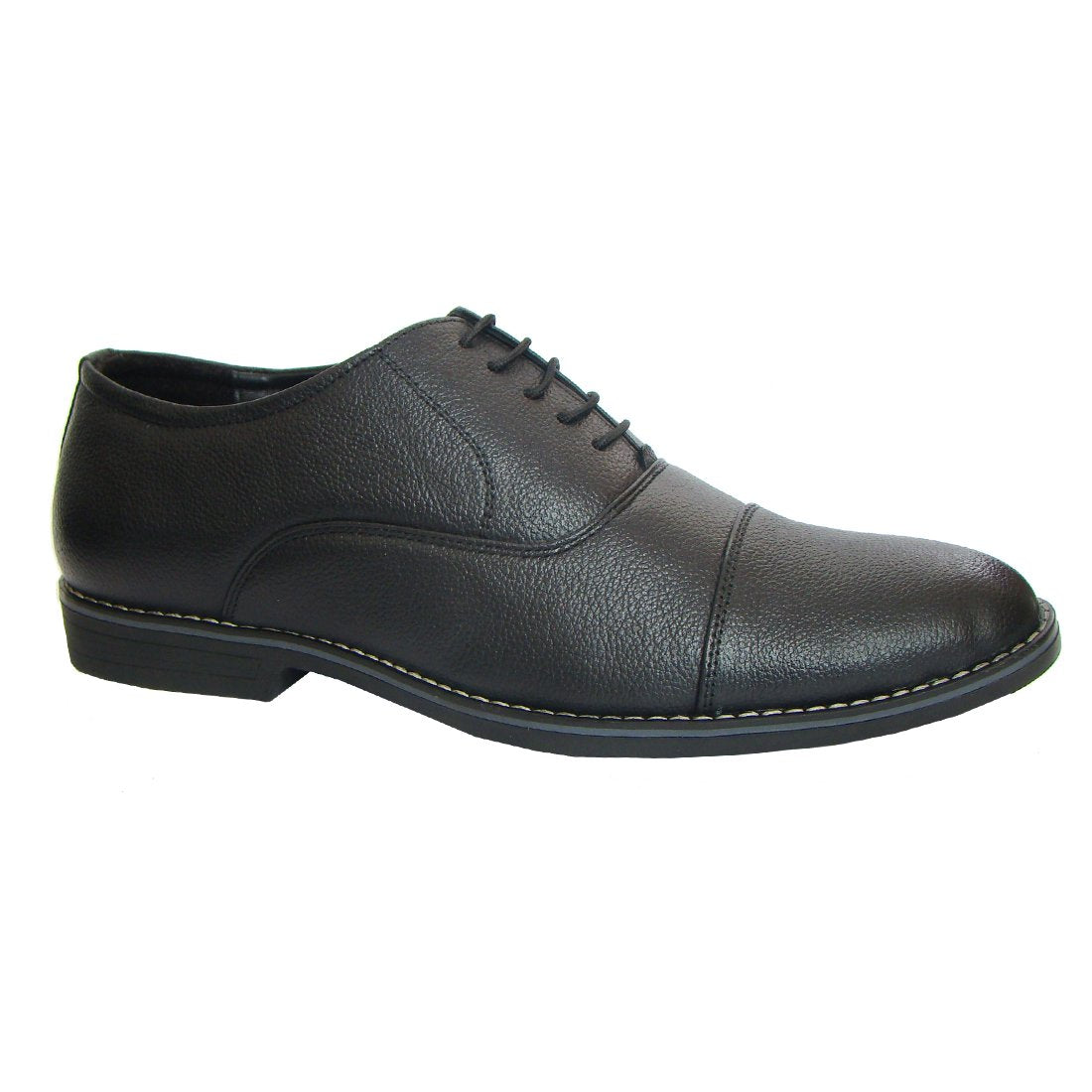 ASM Genuine NDM Leather Oxford Shoes (5) Black 5