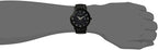 Bulova Men's Modern Black Ion-Plated Stainless Steel 3-Hand Calendar Date Quartz Watch, Diamond Dial Style: 98D144