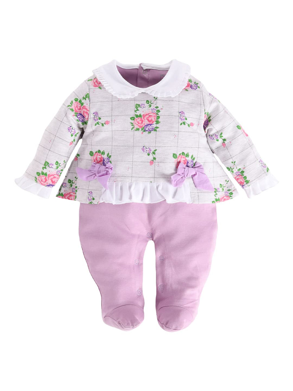 BABY GO 3-6M/6-9M/9-12M Full Sleeves Rompers/Sleepsuit/Jumpsuit/Nightsuits/Infant Wear/Clothes for Baby Girls