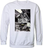 Graphic Crewneck, RAPDOM2, White, 2X