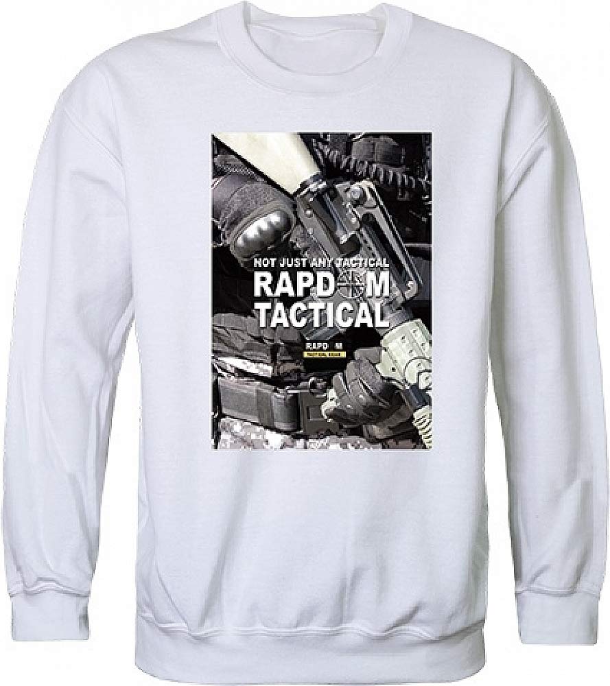 Graphic Crewneck, RAPDOM2, White, 2X