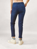 Lyra WomenS Mid-Rise Slimfit Ankle Length Jeans|Stretchable Fabric For Comfort|Trendy & Stylish Denim|Size - 32