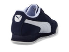 PUMA Roma Sneaker, Navy White, 4.5 US Unisex Big Kid