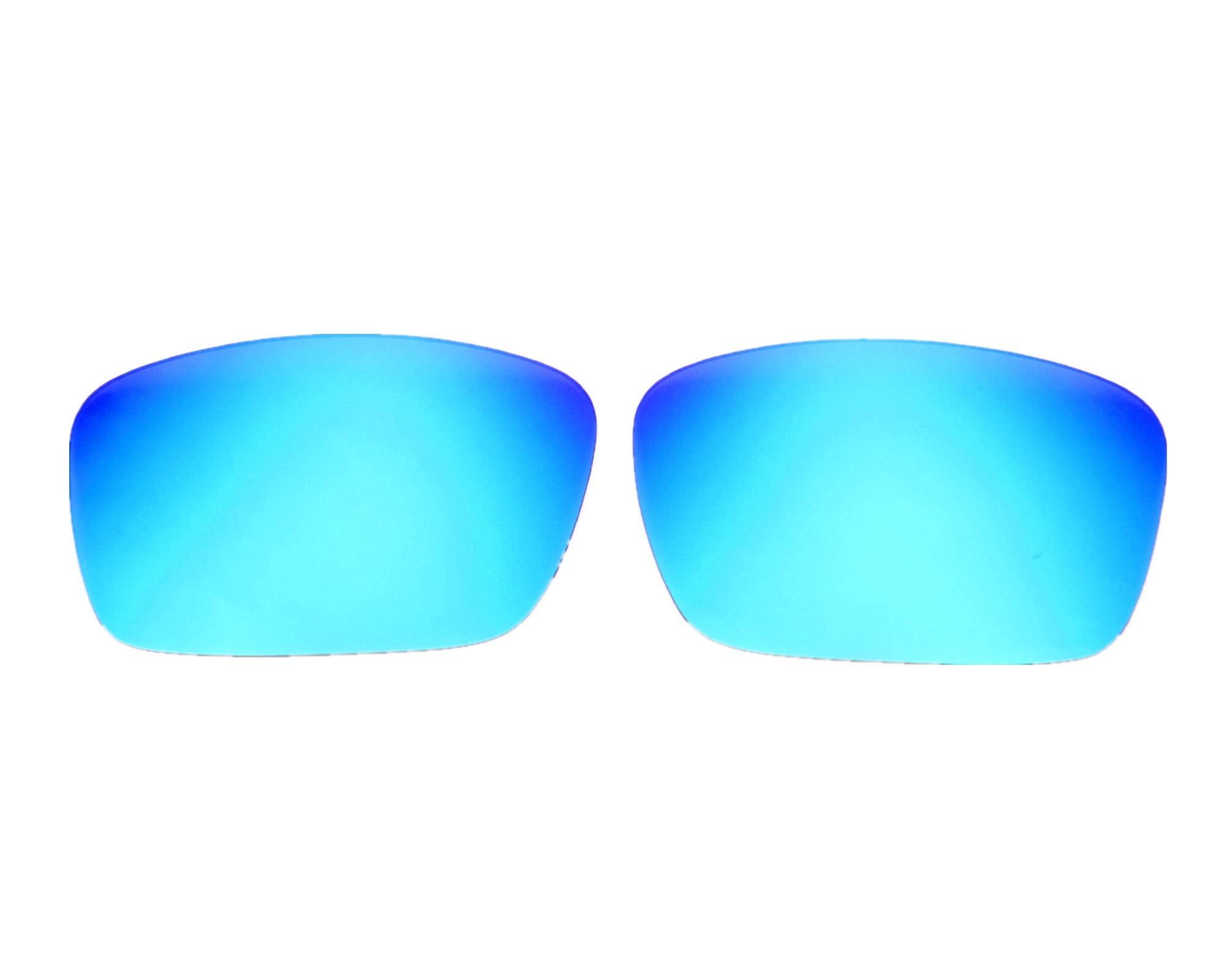 NicelyFit Polarized Replacement Lenses for Oakley Fuel Cell Sunglasses (Ice Blue Mirror)