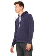 Unisex Sponge Fleece Pullover Hoodie - NAVY - S(D0102H7W27T)