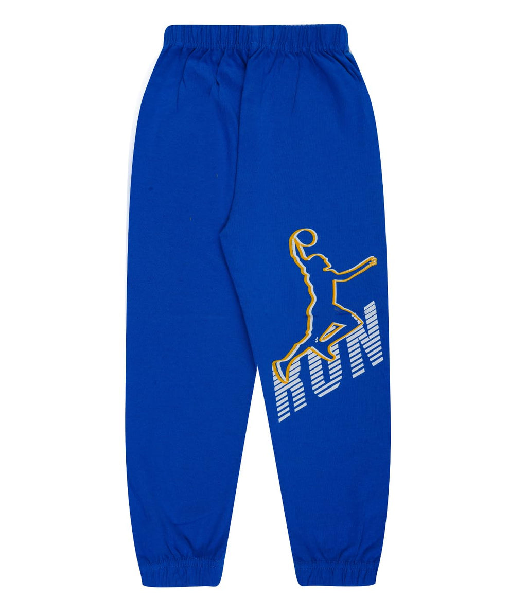 T2F Boys Cotton Regular Fit Printed Track Pants (Pack fo 5)