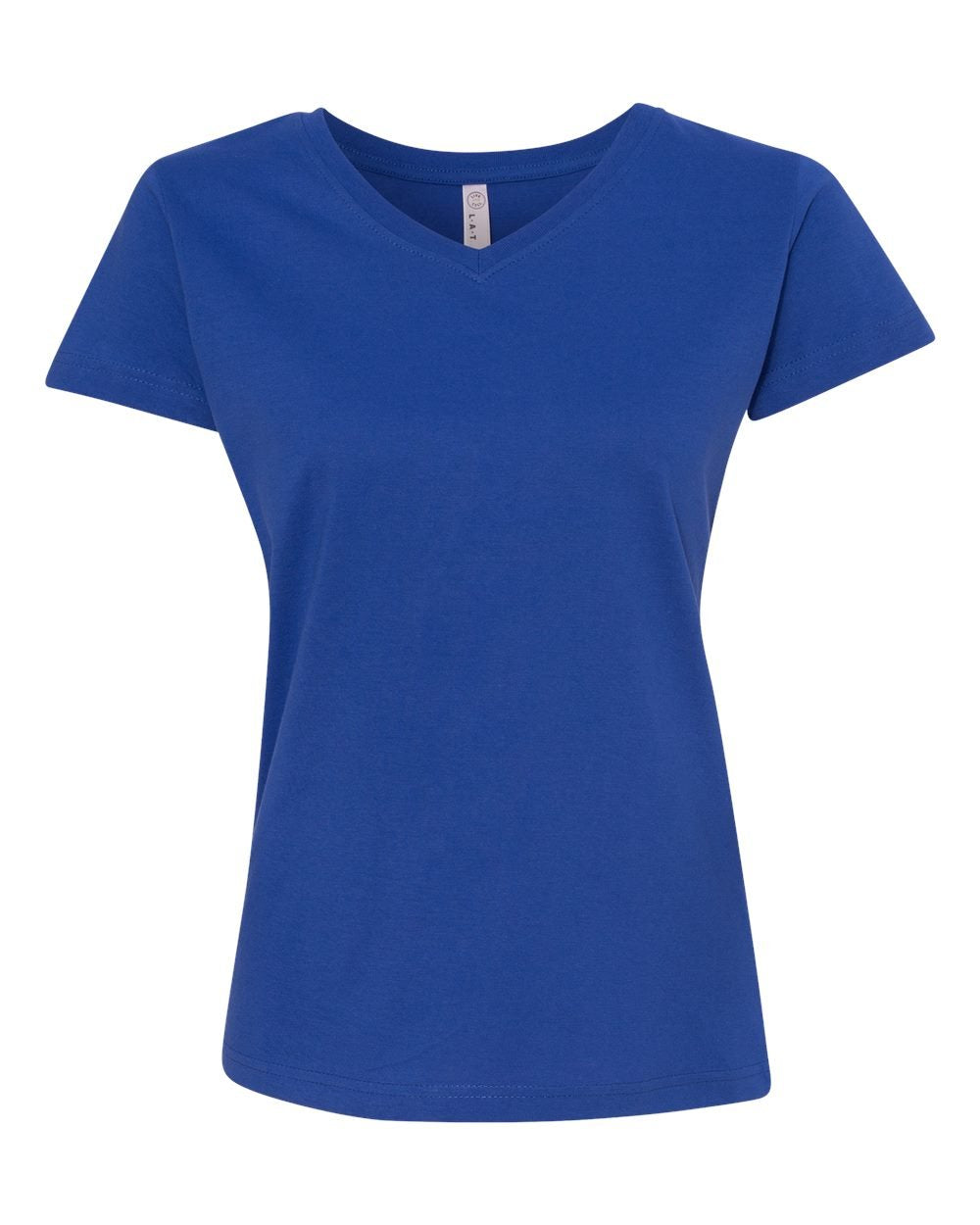 Ladies V-Neck Fine Jersey T-Shirt - BLAcK - S(D0102HI3UBW)