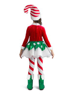 Rubies  275084 Christmas Girls Candy Cane Elf Rubies  Costume - Medium