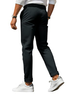 Noble Monk Formal Pants For Men | Stylish Regular Fit MenS Wear Trousers For Office Or Party | Solid Formal Regular Fit Trouser