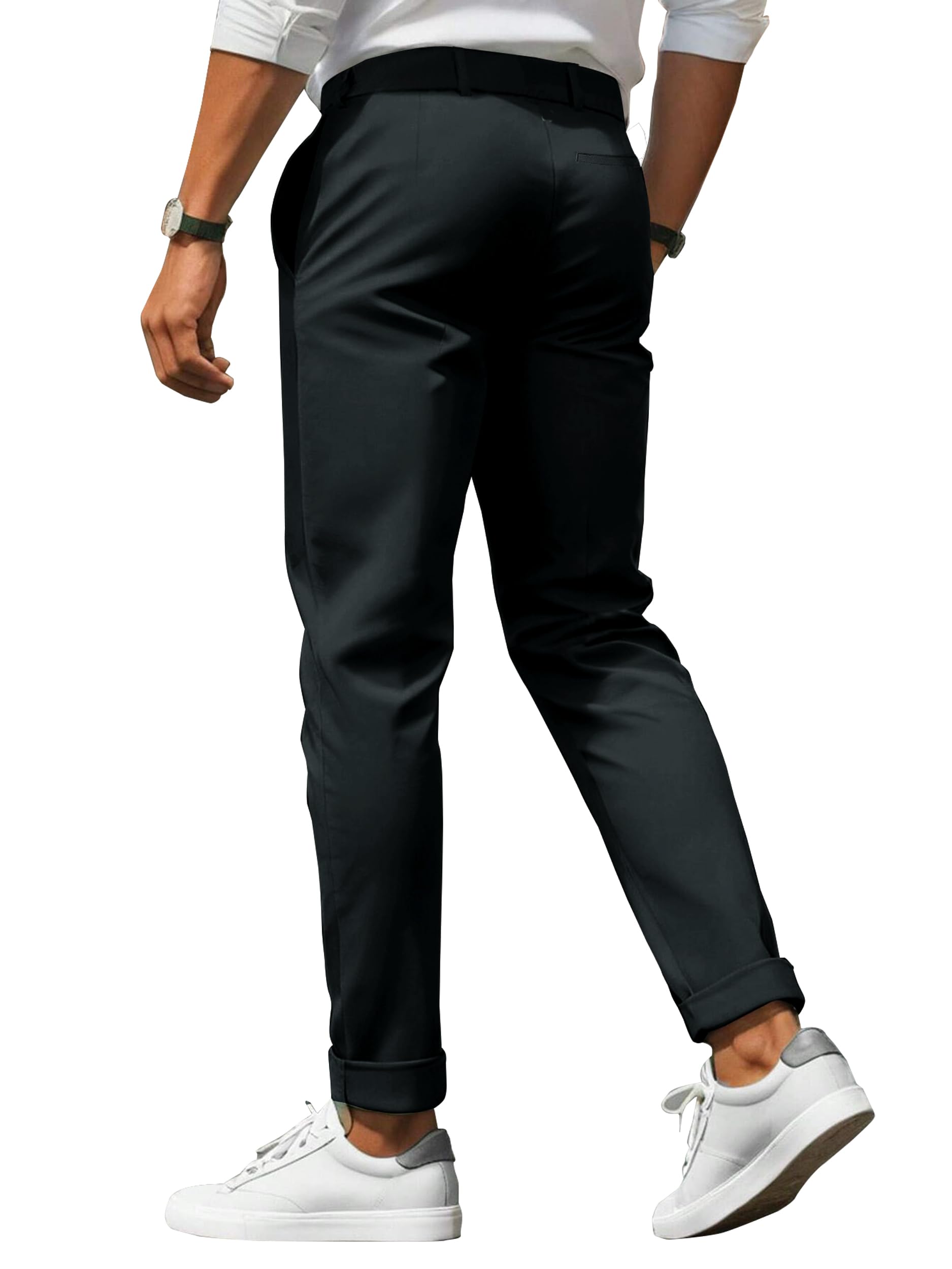 Noble Monk Formal Pants For Men | Stylish Regular Fit MenS Wear Trousers For Office Or Party | Solid Formal Regular Fit Trouser