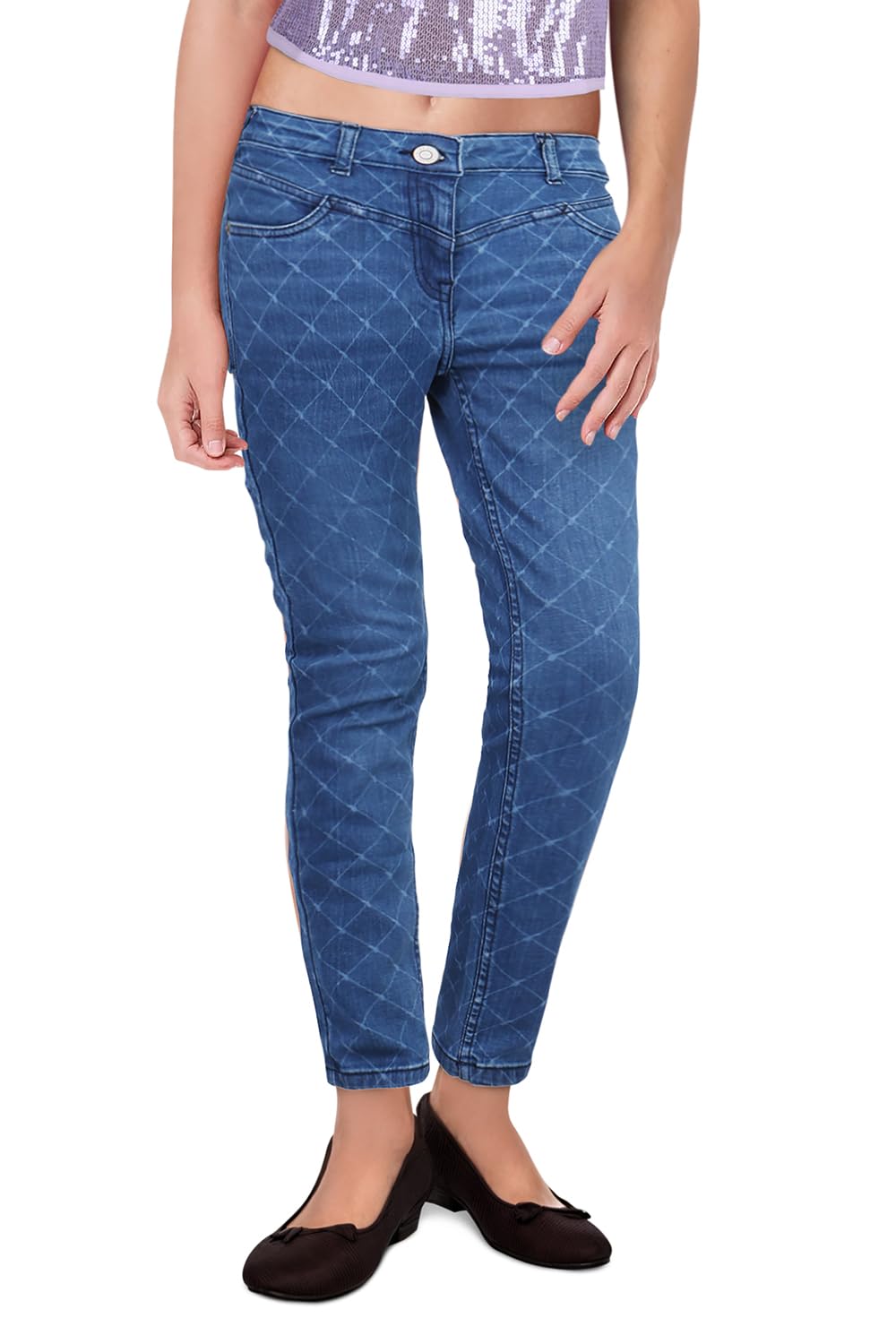 Allen Solly Girls Slim Fit Jeans