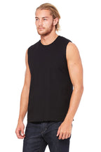 Unisex Jersey Muscle Tank - BLAcK - S(D0102H7WDAP)