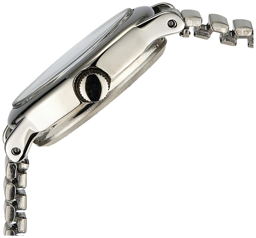 Timex Women's T21902 Cavatina Silver-Tone Stainless Steel Expansion Band Watch