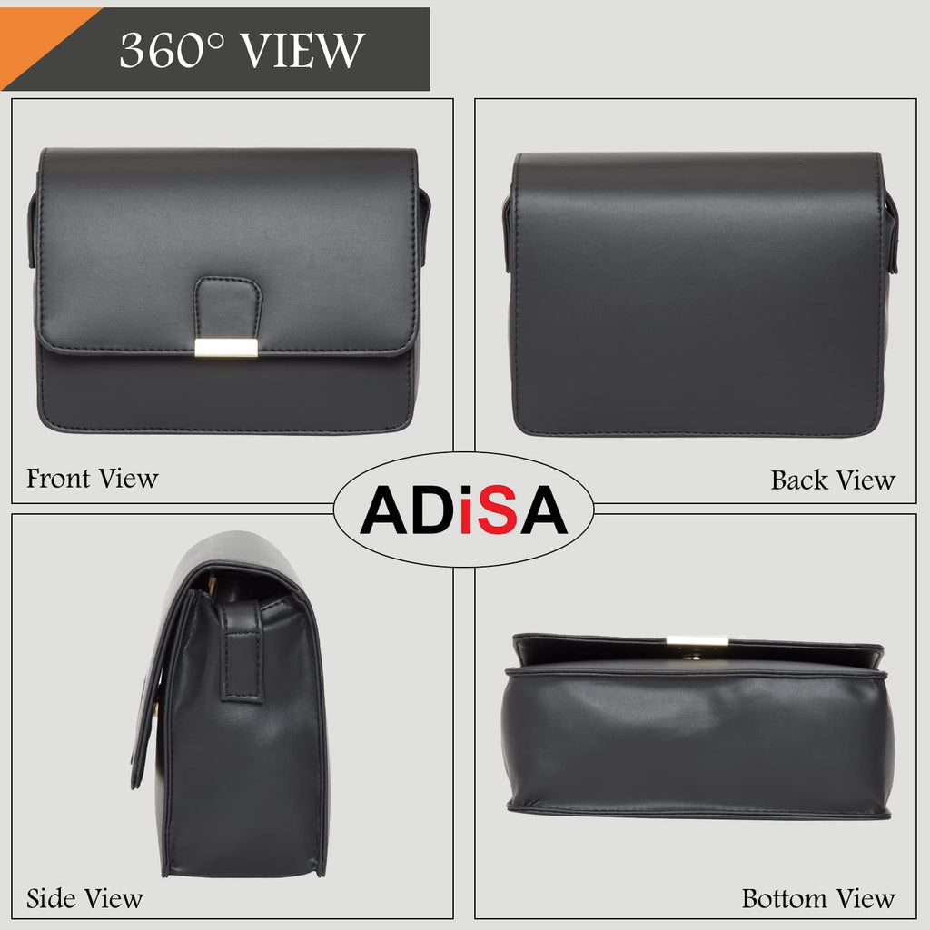 Adisa WomenS Sling Bag (Black)