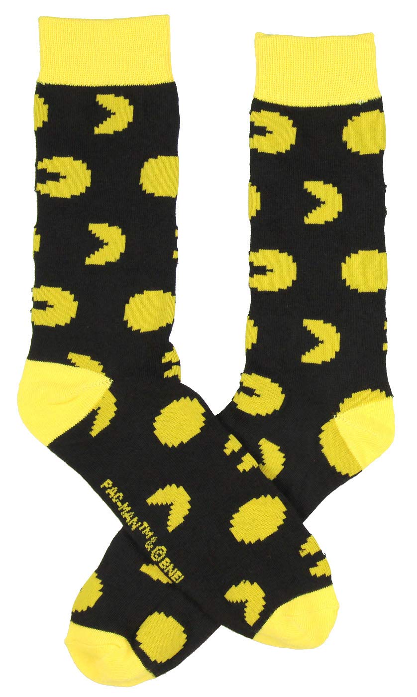 Nintendo Pac-Man Maze Arcade 2 Pack Crew Socks
