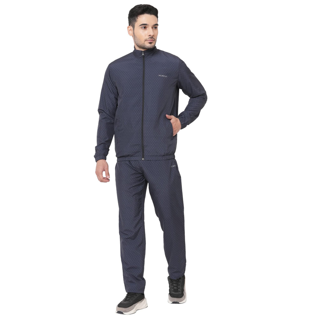 Sweet Dreams Mens Cotton Blend RoundNeck Full Sleeve Tracksuit