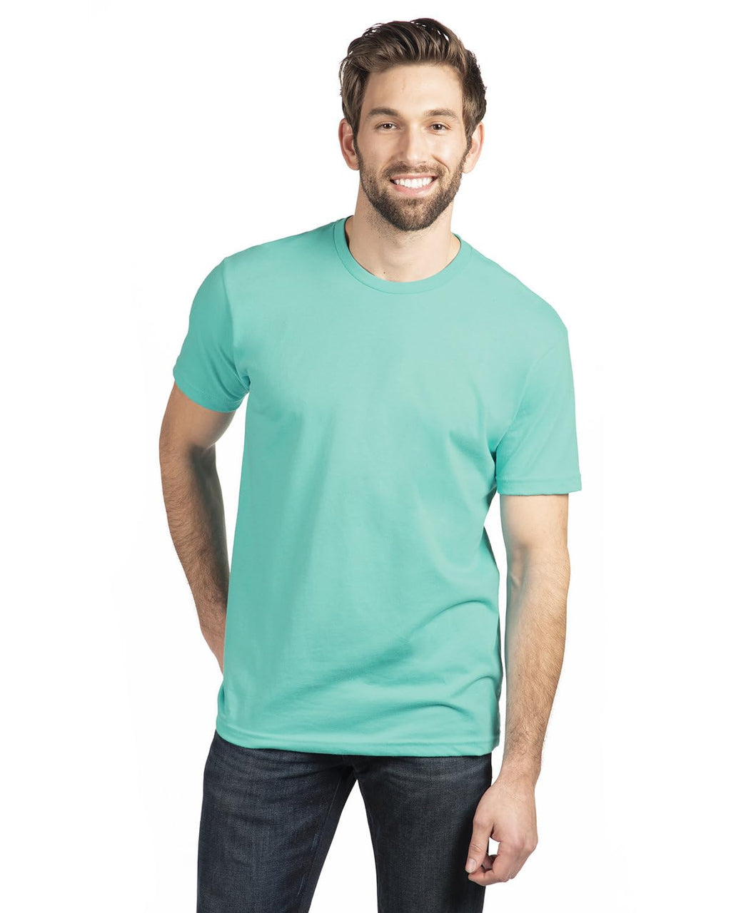 Mens Sueded crew - BLAcK - 3XL(D0102H7N5LT)