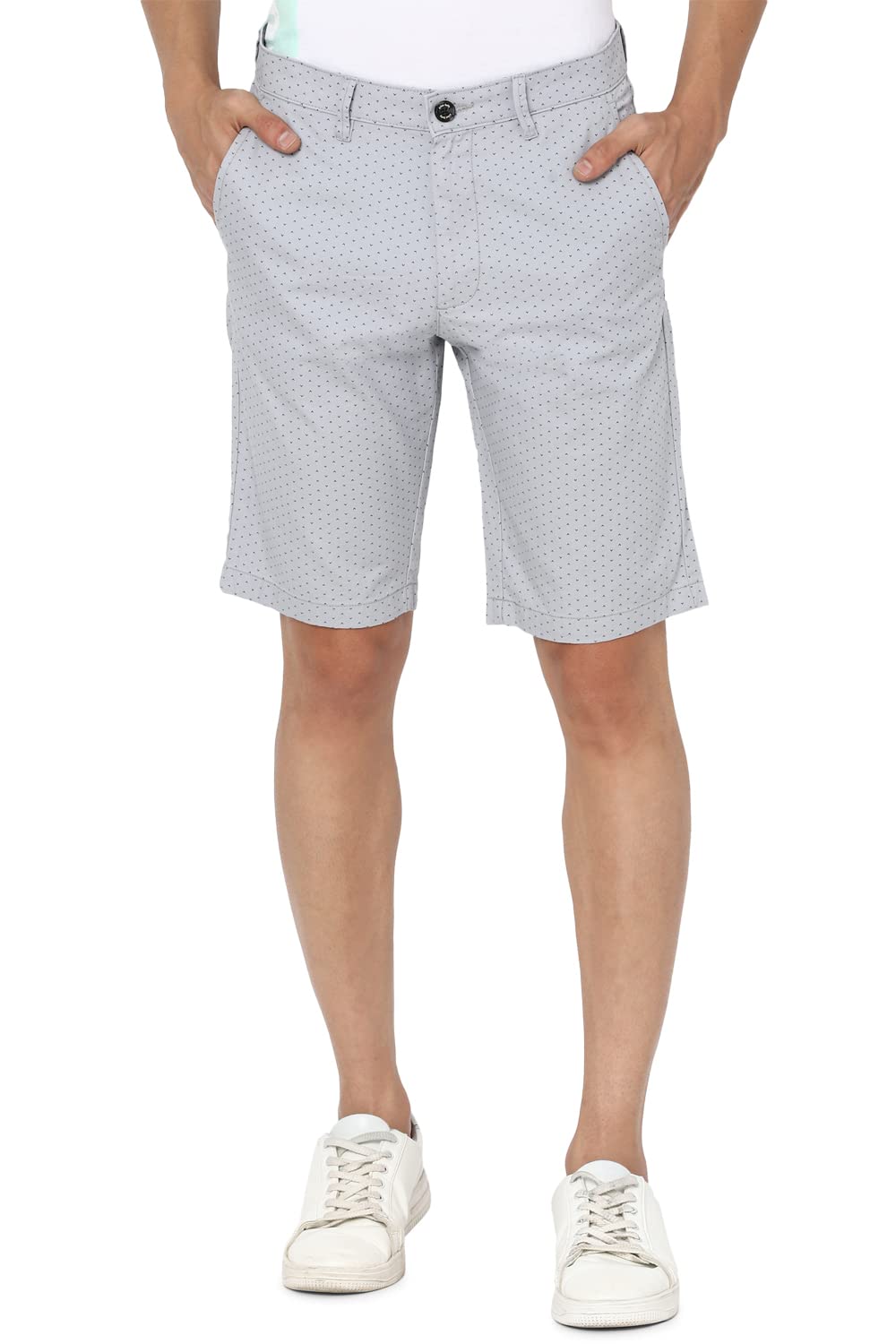 Allen Solly Men Printed Casual Cotton Shorts
