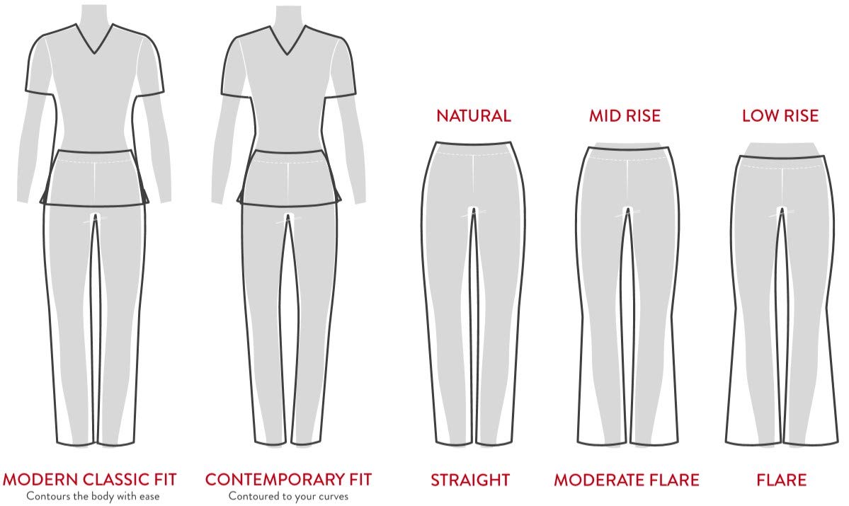 EDS Essentials Scrubs for Women, Yoga-Inspired Pull-On Pant with Four-Way Stretch and Moisture Wicking Plus Size DK005, 3XL, Hun