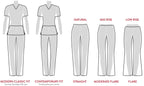 EDS Essentials Pull-On Scrubs for Women, Yoga-Inspired DK005T, M Tall, Hunter Green
