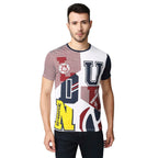 Pepe Jeans MenS Graphic Fitted T-Shirt (Pm508850_Navy M)