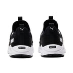 PUMA One4All Slip On Sneaker, Black White, 12.5 US Unisex Little Kid