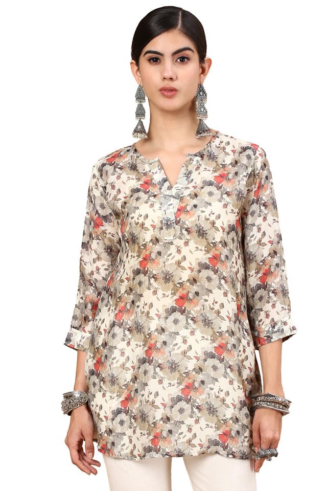 Soch Women Pattern: Floral Style Type: Straight Top Closure: Slip On Package Contains: Tunic