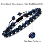 Dad Christmas Gifts Mens,Women Bracelet, Natural Black Lava Rock Stone Anxiety, Adjustable Aromatherapy Essential Oil Diffuser H