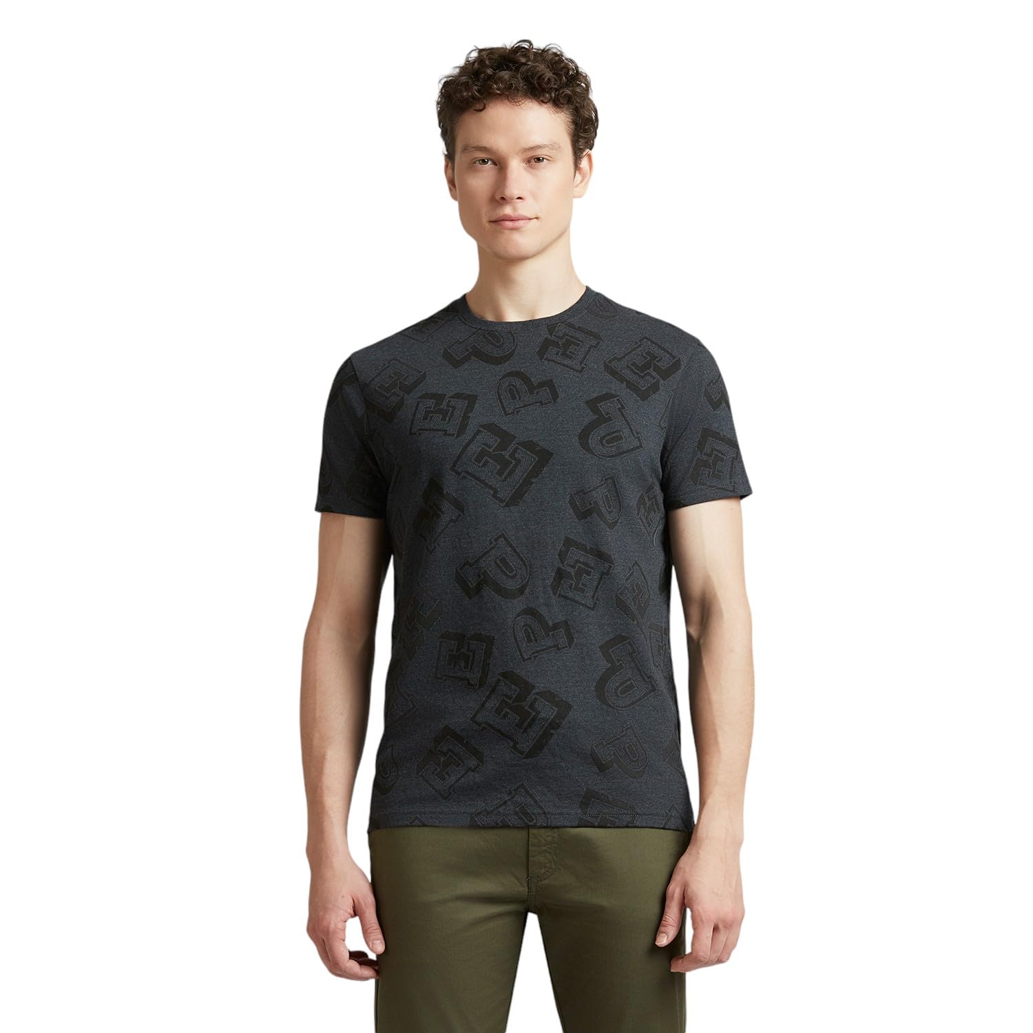 Pepe Jeans MenS Slim Fit T-Shirt (Pm509850_Thunder Grey